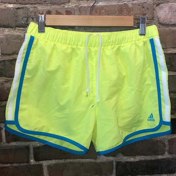 adidas neon condivo active shorts